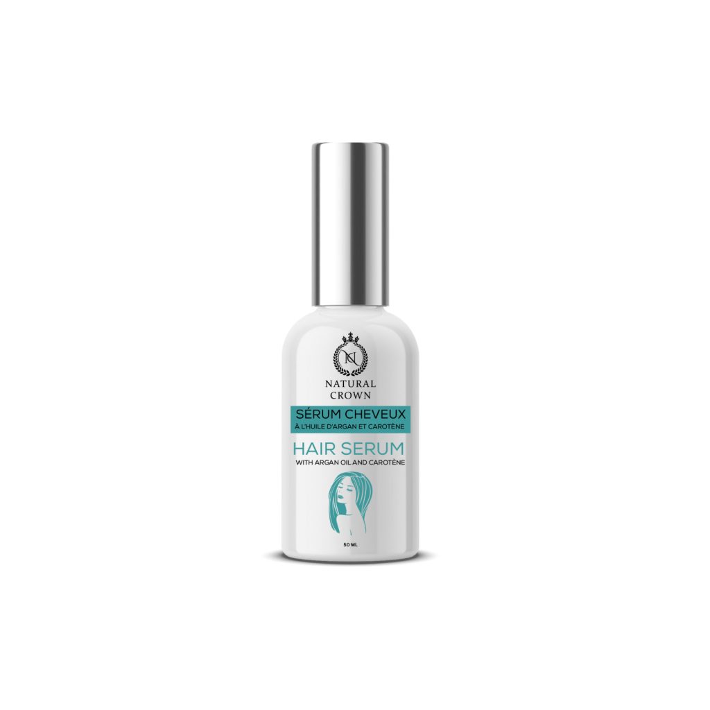 Sérum cheveux à l’huile d’argan et carotène 50ml
