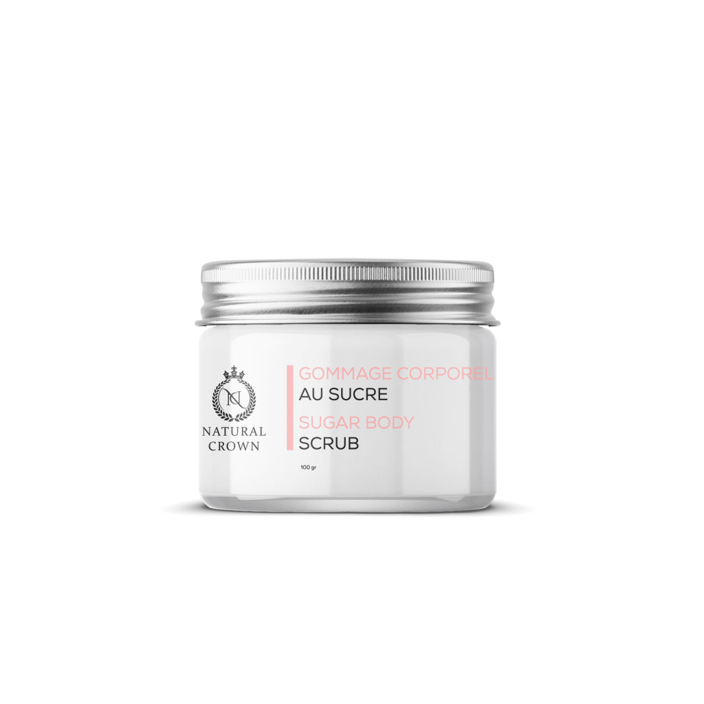 Gommage corporel au sucre fleur d’oranger :100gr